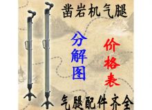 點擊查看詳細信息<br>標題：氣腿式鑿巖機氣腿分解圖 氣腿配件 支腿配件 FT160系列氣腿配 閱讀次數(shù)：272
